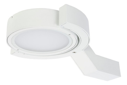 Lampara De Pared Luzire Lu0455-led/bl Dirigible Color Blanco