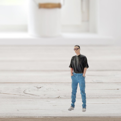 1:64 Escala Figura En Miniatura Figurita De Diorama En