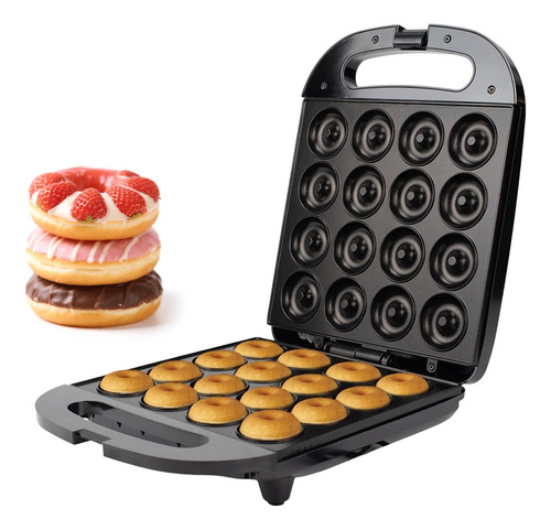 Máquina Eléctrica Para Hacer Mini Donas 16 Rosquillas