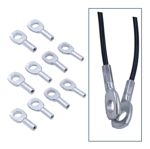 Paquete De 10 Terminales De Ojo De Cable Para Cables De 5 Mm