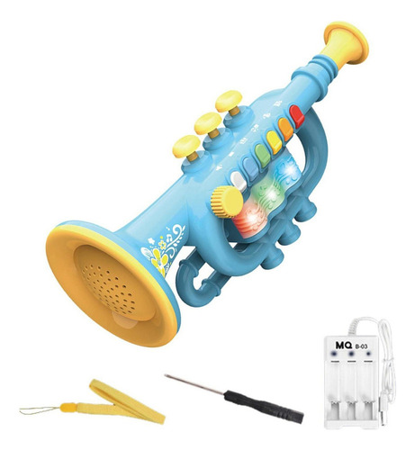 Instrumentos De Juguete For Juguetes Trompeta Azul
