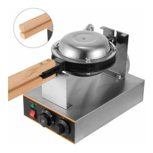 Waflera Profesional Waffles De Burbuja 110v Tipo Industrial