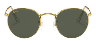 Gafas De Sol Ray Ban Round Metal Hombre Originales Color Dorado Color del armazón Dorado