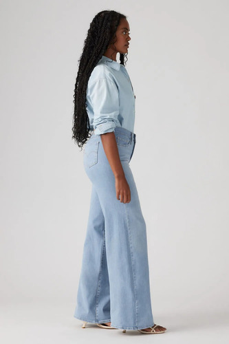 Jean Levis Mujer Wide Leg Tall Glass