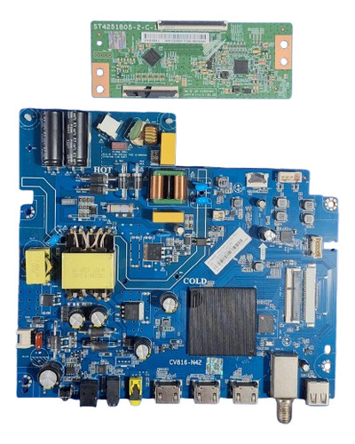 Main + Tcon Jvc Si43frf Cv816-n42 (Usado)