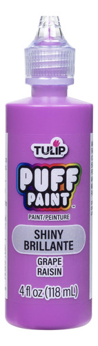 Tulip Dimensional Fabric Paint  Dfpt 4oz Slick Grape, 4 Onz.