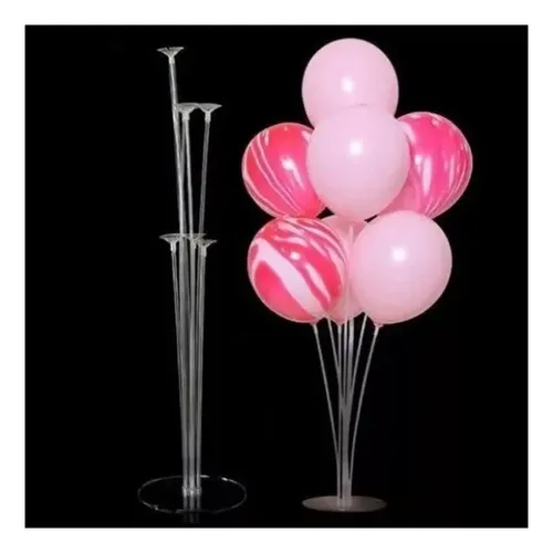Soporte Acrílico Para Árbol De Globos Base Por 7 Globos