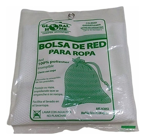 Bolsa Red Con Soga Cordon Para Lavar  Ropa Delicada 