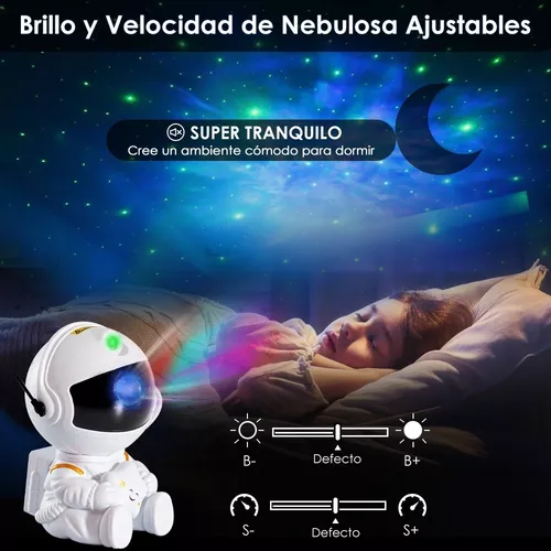 Proyector de estrellas de galaxia, lámpara de astronauta, luz nocturna de  cielo estrellado, decoración del hogar, dormitorio, luminarias decorativas,  regalo, 2023 - AliExpress