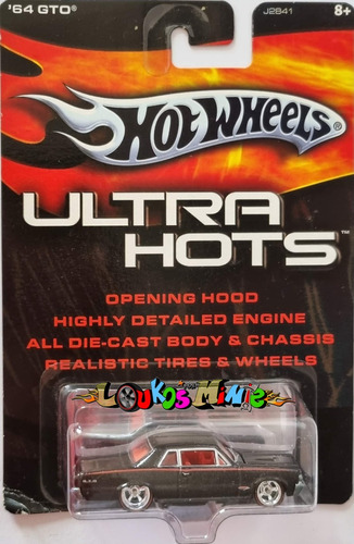 Hot Wheels ´64 Pontiac Gto Ultra Hots Lacrado