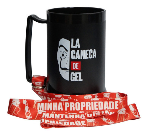 Caneca Com Gel Preto - La Caneca De Gel Cebola 099725