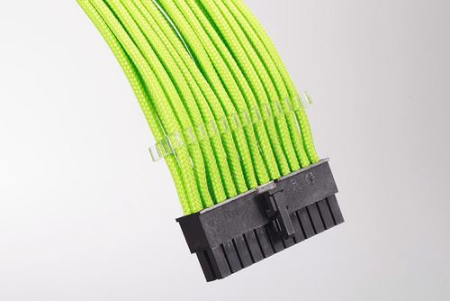 Kit Cables Atx Phanteks Atx 24 Pci-e 6+2 Eps Peines Verde
