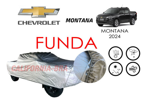 Funda Cubierta Lona Cubre Chevrolet Montana 2024