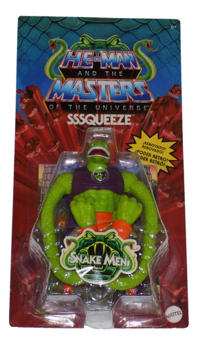 Figura Sssqueeze He-man & The Master Of The Universe Motu 