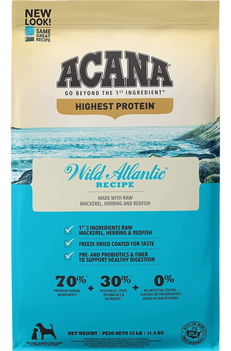 Alimento Perro Acana Highest Protein Wild Atlantic 11.4 Kg