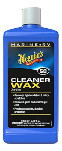 Meguiar's M5032 Marine/rv One Step Cleaner Wax, 32 Fl Oz