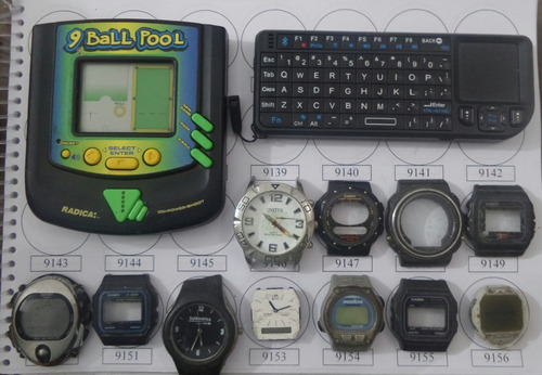 Lote 33 Sucatas Casio E Outros- Máquina Do Tempo