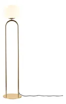 Comprar Lampara Luminaria Interior Pie Dorada Estilo Moderno 135cm
