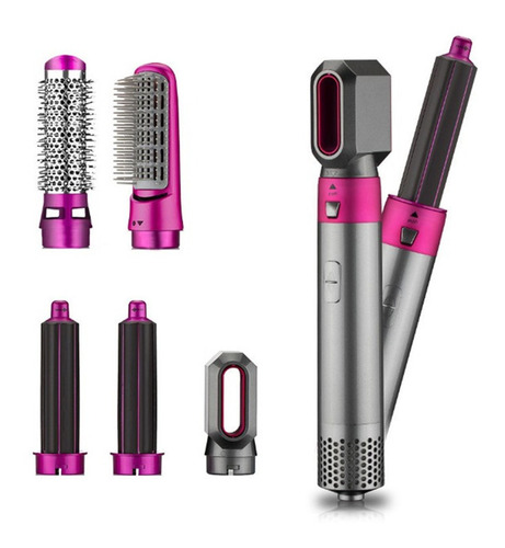 Secador De Pelo 5 En 1 Profesional Hot Comb Home+ Curler