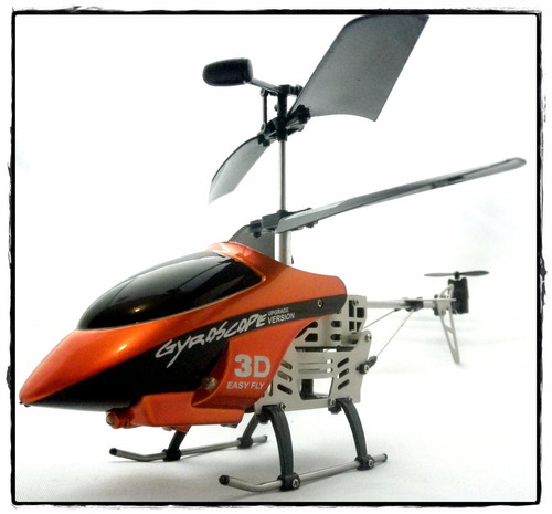 Helicóptero Lanneret 3 Rc Gyroscopio 3 Canales Usb Metalico 