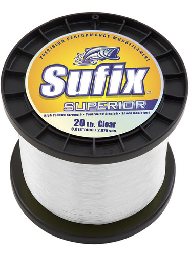 Sufix Superior Carrete L Inea Pesca 1 Libra