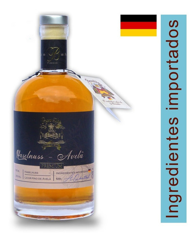 Haselnuss - Licor Fino De Avelã Premium Brennstube Pomerode