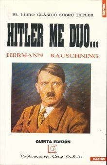 Libro Hitler Me Dijo Original