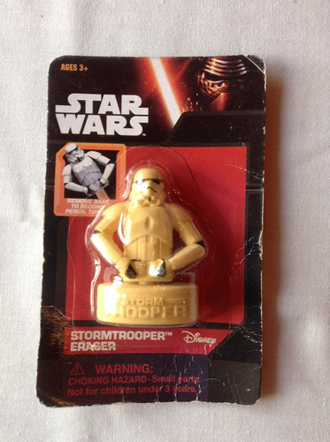 Star Wars Storm Trooper Figura Goma De Borrar Coleccionable