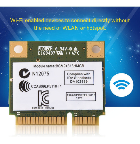 Mini Bluetooth Wifi 2 Em 1 Cartão Para Intel/ati/amd Pci-e