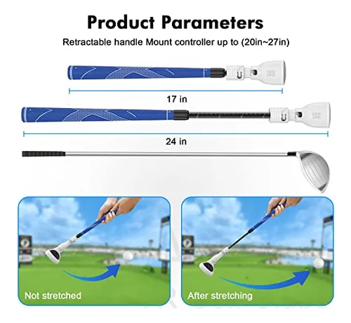 Accesorio De Mango De Palo De Golf Amvr Para Controladores Q