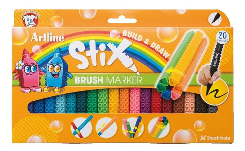 Stix Pincel Artline Set X 20