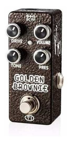 Pedal Xvive Para Guitarra Golden Brownie Distorsion T1 Cuota