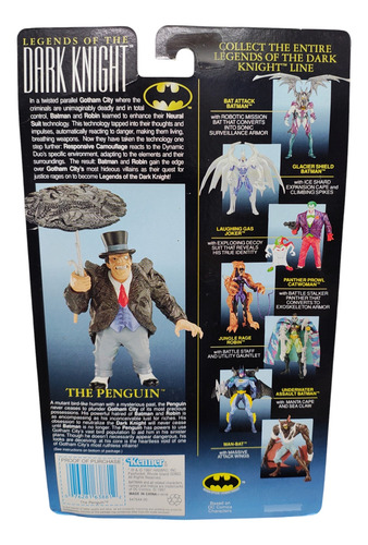 Kenner Hasbro Legends Of The Dark Knight. The Penguin Prem.