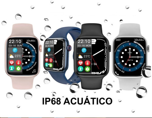 Reloj Inteligente Smartwatch W27 Serie Resistente Al Agua