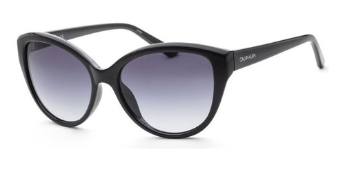 Lentes Calvin Klein Ck19536s-001 Cate Eye Mujer - Black/grey