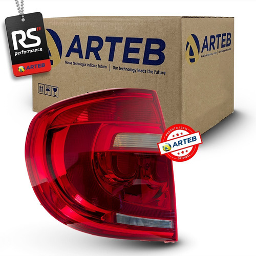 Lanterna Traseira Arteb Esquerdo Volkswagen Fox 2011-2014