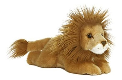 Cor Peluche Aurora Peluche Leon Echado Rey Selva Gato Suave