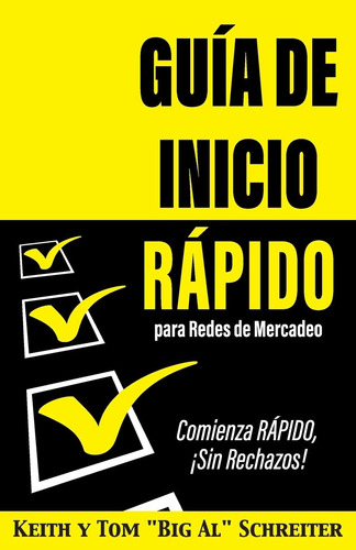 Libro: Guía De Inicio Rápido Para Redes De Mercadeo: Comienz