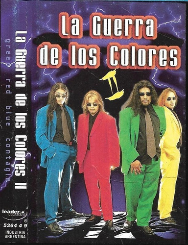 Grupo Green Red Contagio Album La Guerra De Los Colores Ii