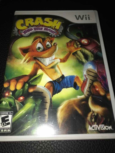 Videojuego Crash Mind Over Mutant Para Nintendo Wii Y Wiiü (Usado)
