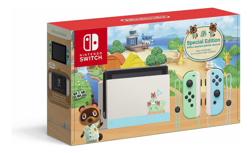 Nintendo Switch Edición Animal Crossing New Horizons