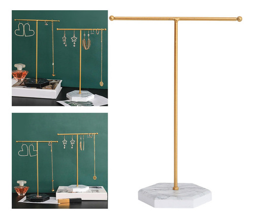 Soporte Para Joyería Soporte En T Base De Mármol