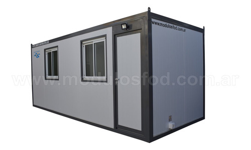 Modulo Habitable Container Oficina Movil C Baño-la Plata