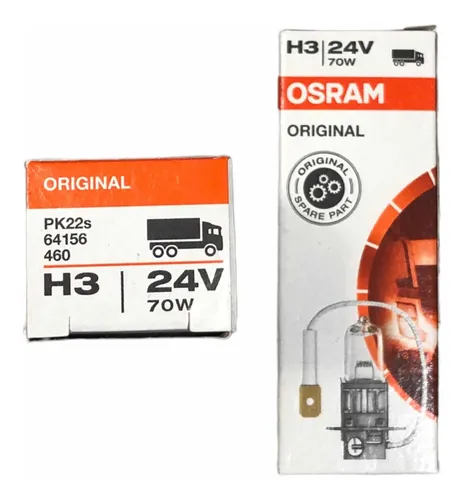 Bombillas Halógenas Eurolec H3 - 12V 55W (pack 2 Unidades