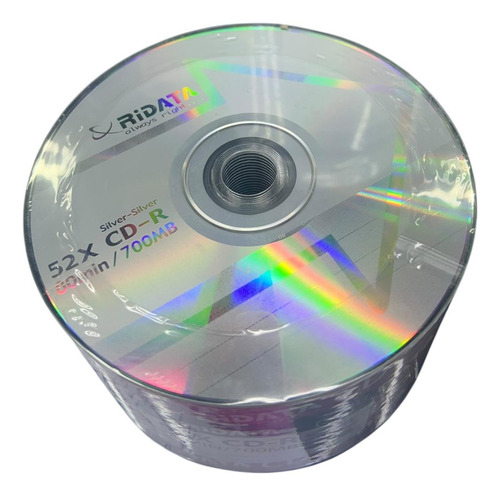 Cd Ridata 52x 80min/700mb 50 Piezas