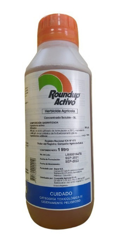 Roundup Activo Glifosato 1 Litro Randall