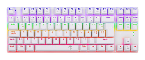 Combo T-dagger Advance Force White T-tgs005 Teclado + Mouse