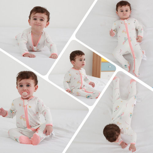 Pijama Para Bebé De Una Sola Pieza, Antideslizante