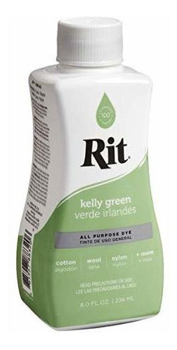 Tinte Líquido Multiusos, 8 Oz, Verde Kelly