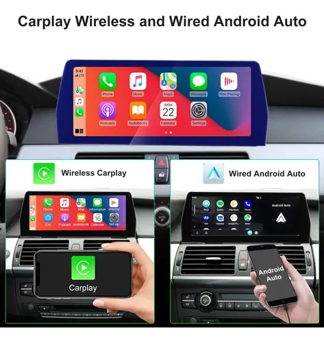 Navegador Gps Android 12 Para Bmw 3 Y 5 E90 E60